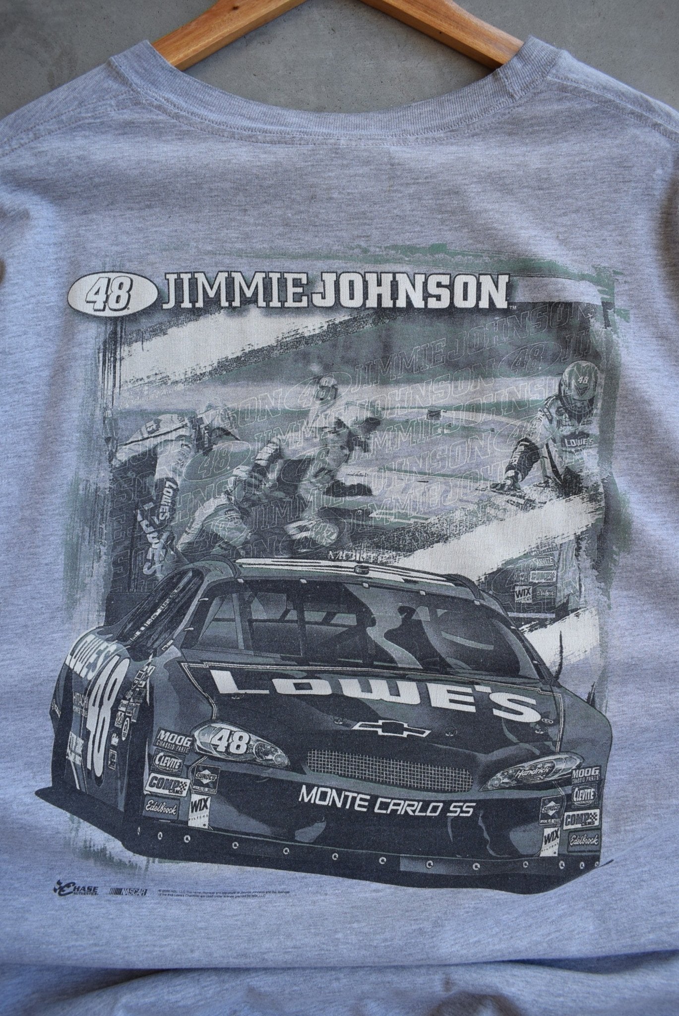 NASCAR Jimmie Johnson Racing Tee — 2006 (XXL) - Retrospective Store