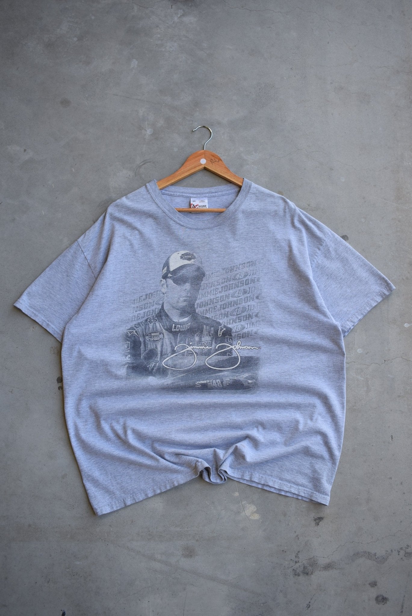 NASCAR Jimmie Johnson Racing Tee — 2006 (XXL) - Retrospective Store