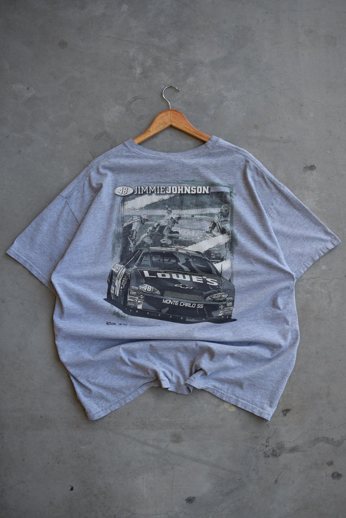 NASCAR Jimmie Johnson Racing Tee — 2006 (XXL) - Retrospective Store