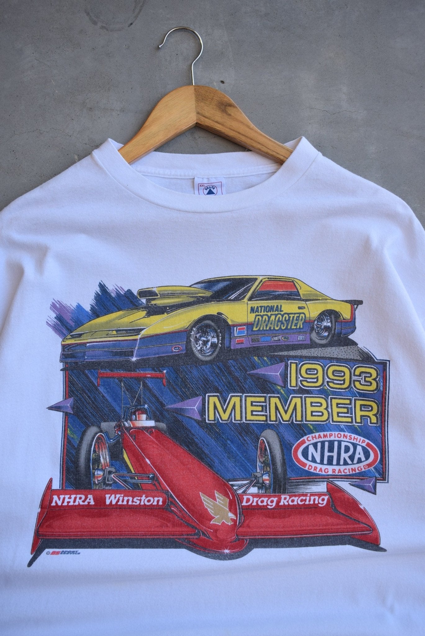 NASCAR Winston Racing Tee — 1993 (XXL) - Retrospective Store