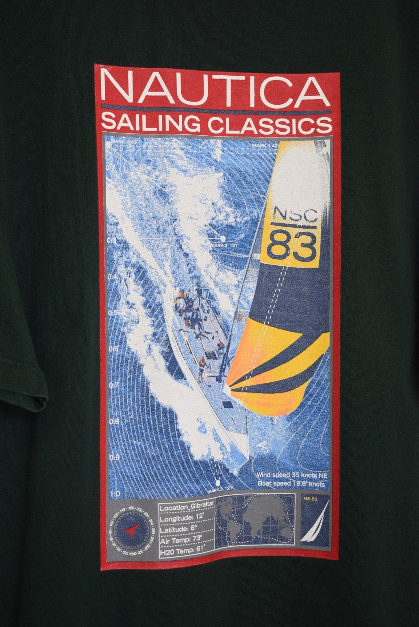 Nautica Sailing Tee — 2000s (L/XL) - Retrospective Store