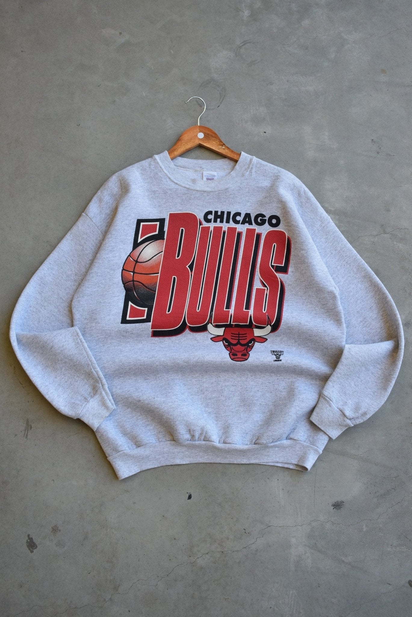 NBA Chicago Bulls Crewneck — 1990s (M) - Retrospective Store