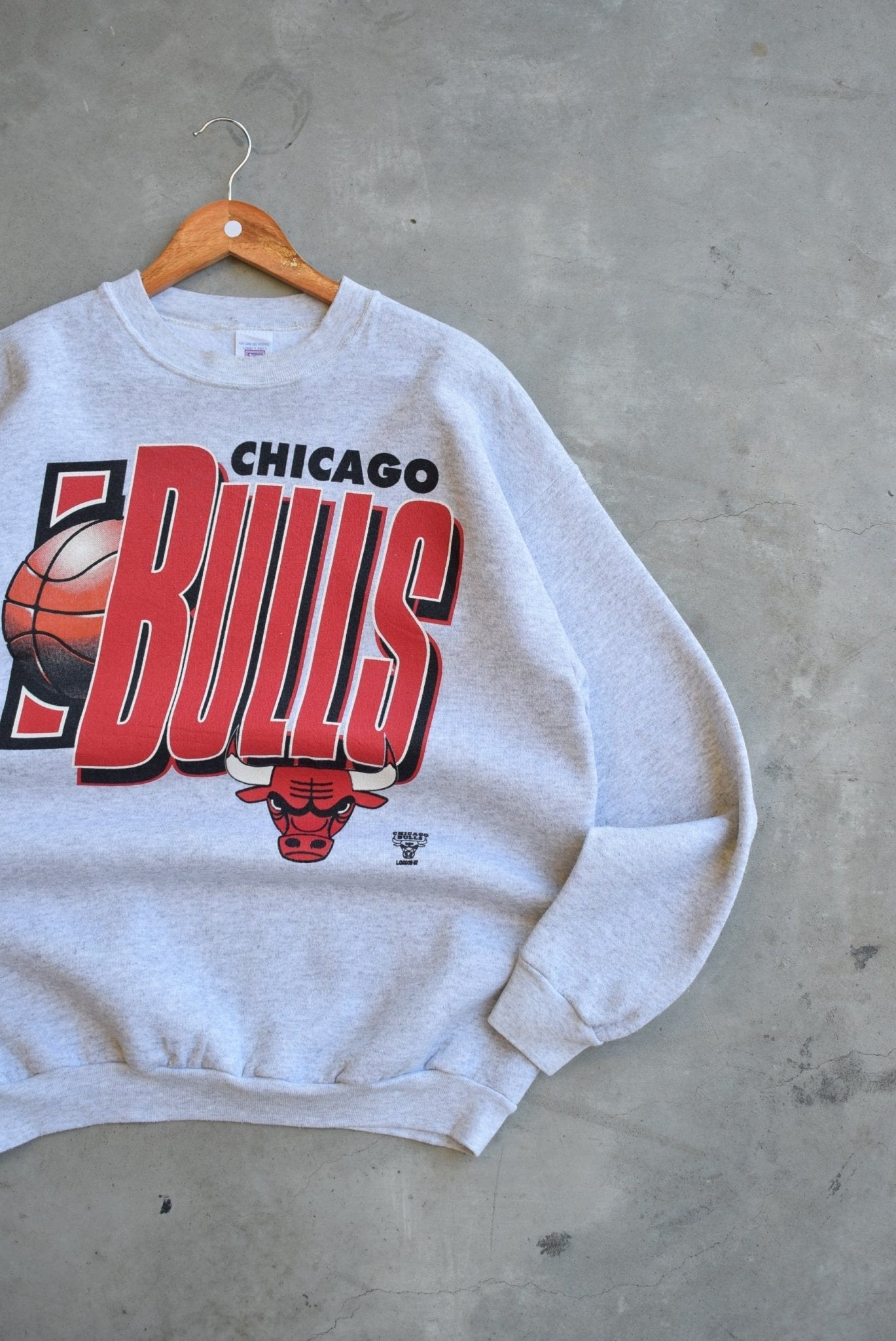 NBA Chicago Bulls Crewneck — 1990s (M) - Retrospective Store