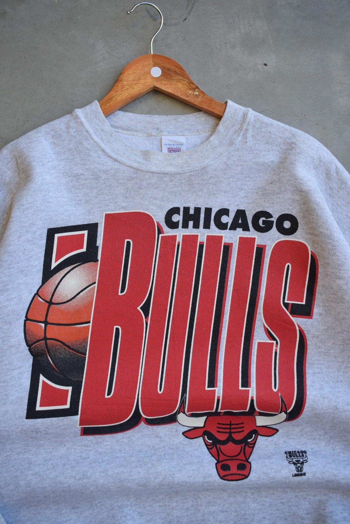 NBA Chicago Bulls Crewneck — 1990s (M) - Retrospective Store
