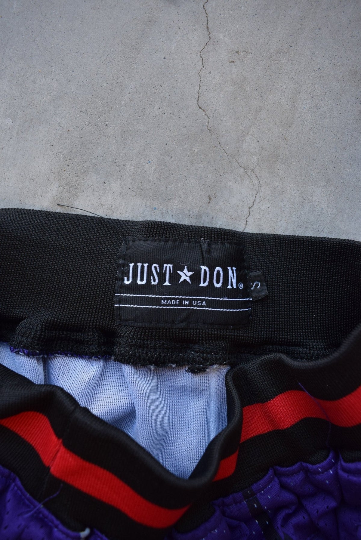 NBA Toronto Raptors Purple Basketball Shorts — 1999 (S) - Retrospective Store