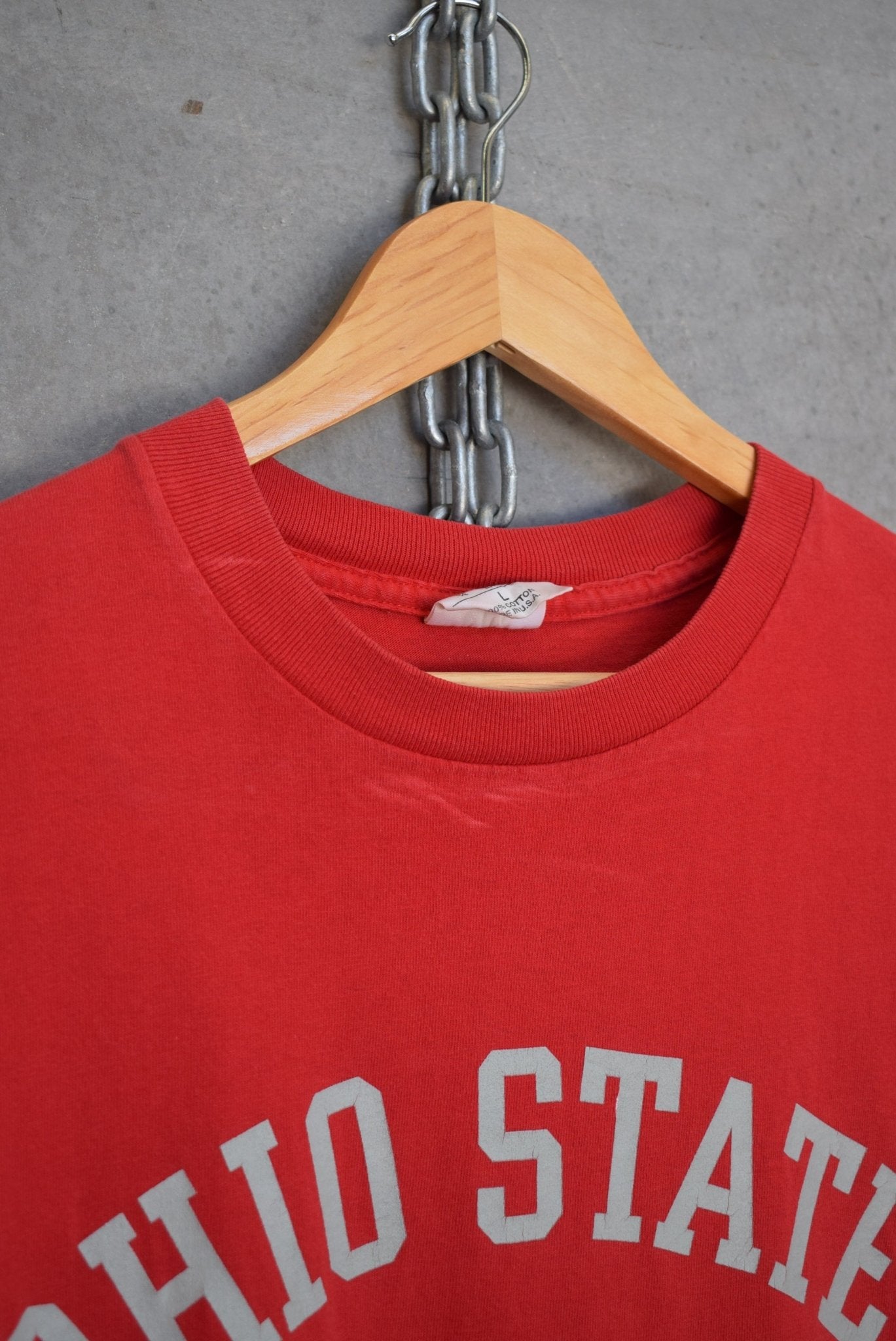 NCCA Ohio State University Football Tee — 2000s (L) - Retrospective Store