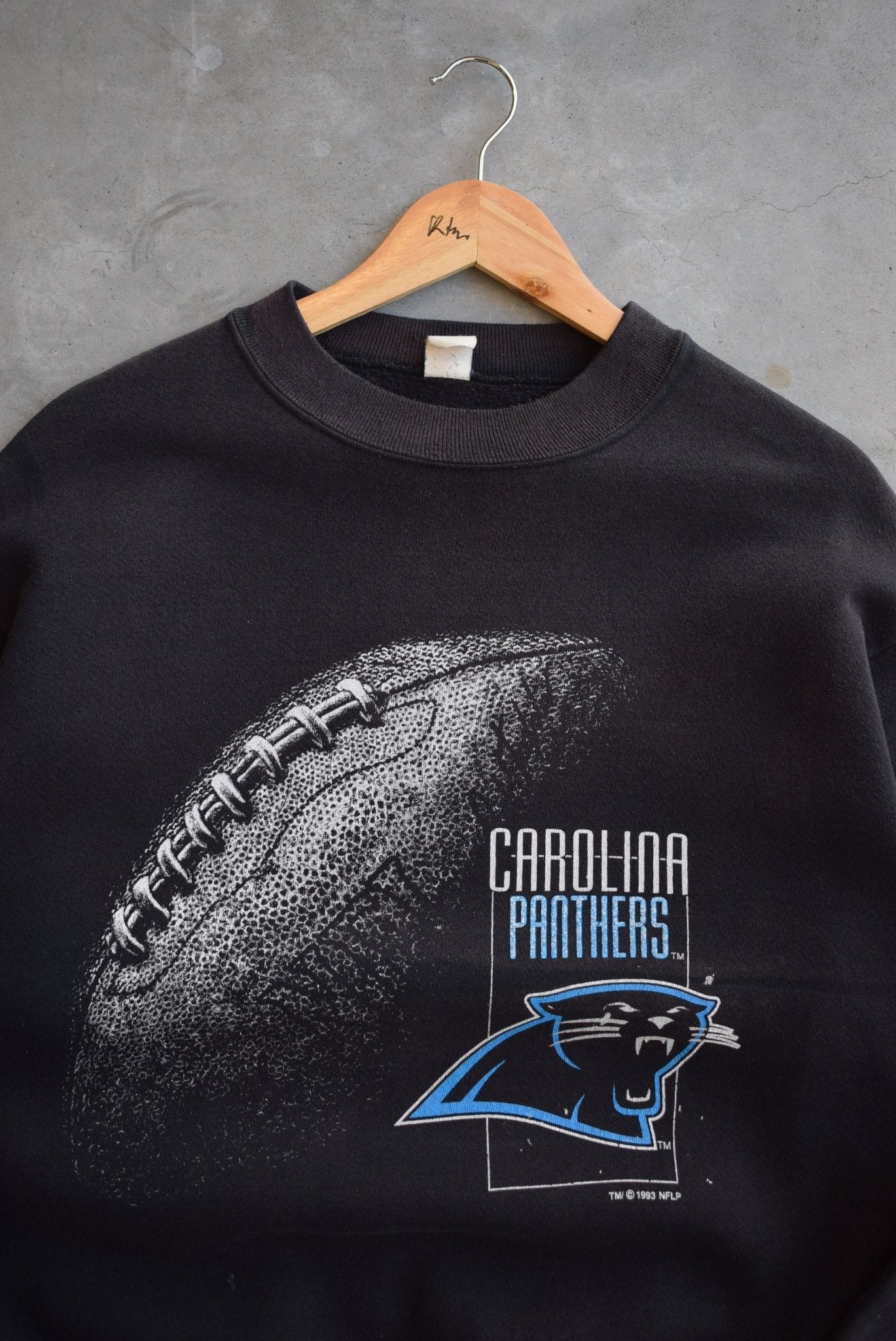 NFL Carolina Panthers Crewneck — 1993 (M) - Retrospective Store
