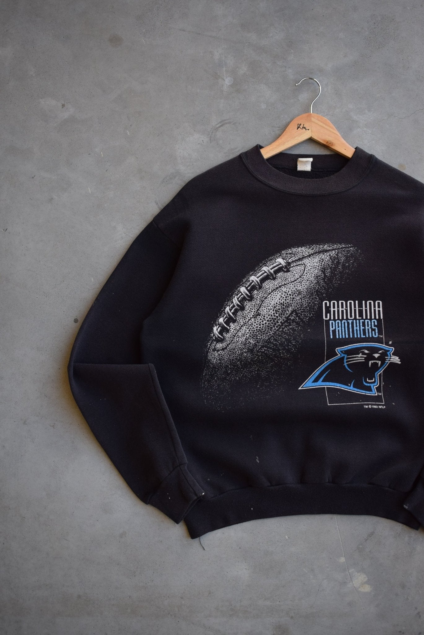 NFL Carolina Panthers Crewneck — 1993 (M) - Retrospective Store