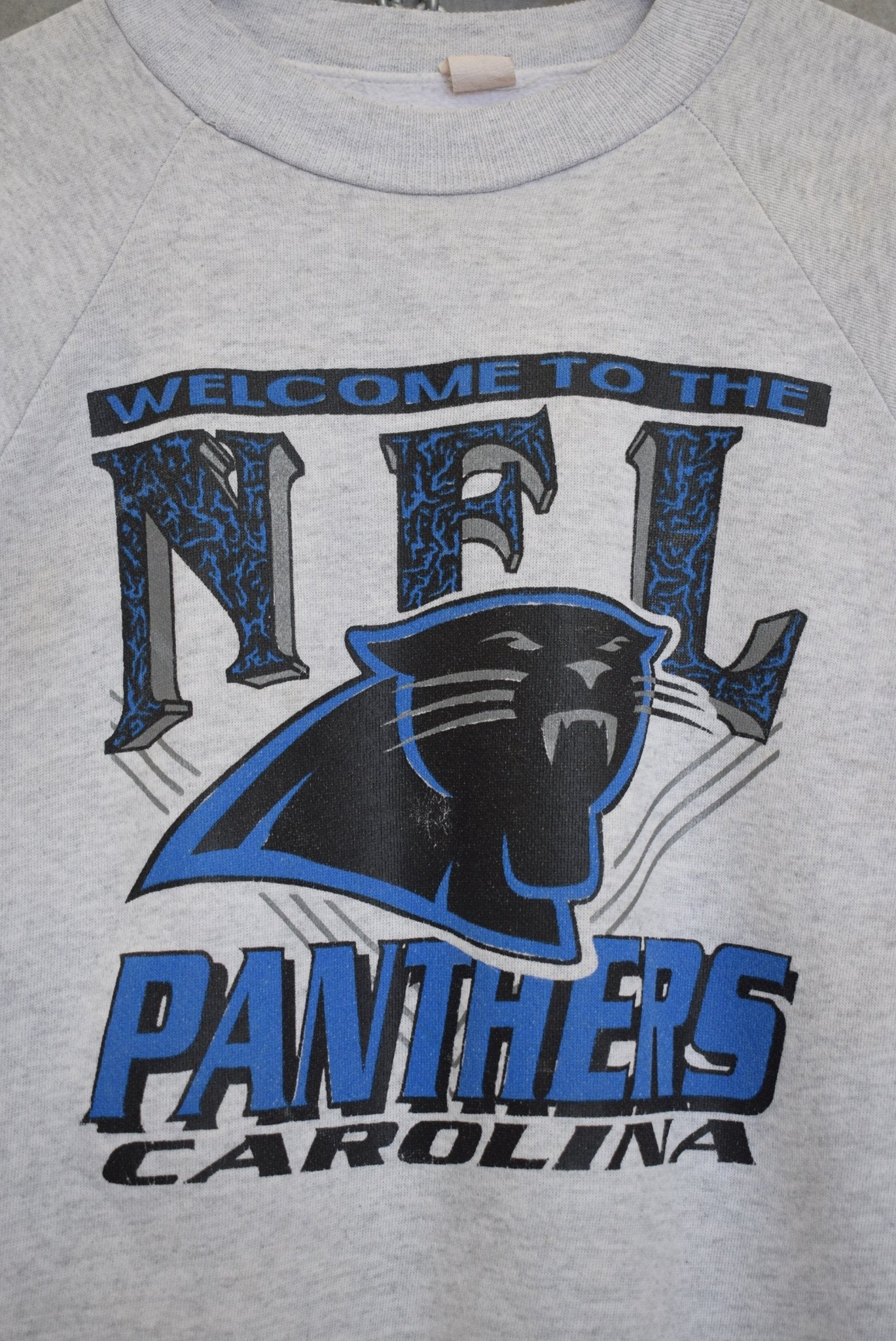 NFL Carolina Panthers Crewneck — 1993 (M) - Retrospective Store