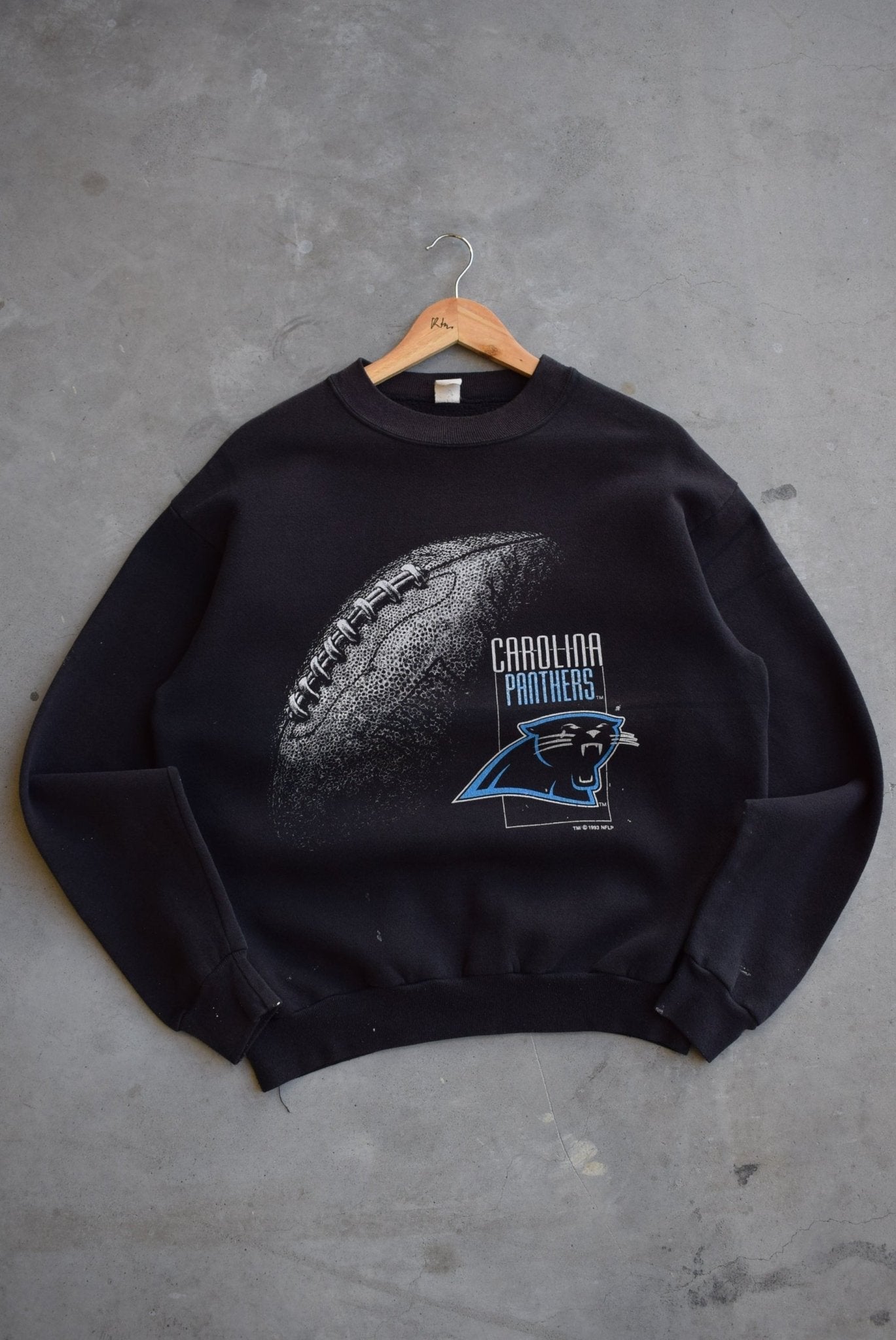 NFL Carolina Panthers Crewneck — 1993 (M) - Retrospective Store