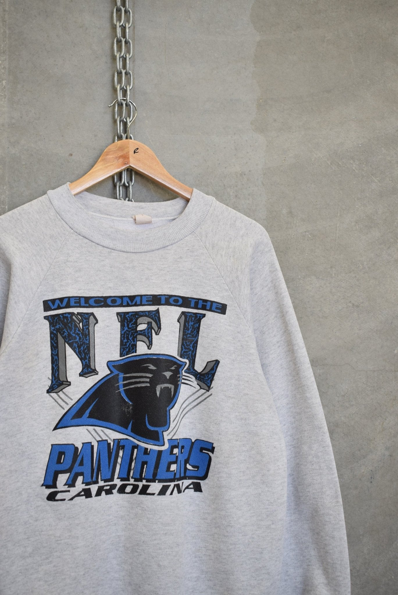 NFL Carolina Panthers Crewneck — 1993 (M) - Retrospective Store