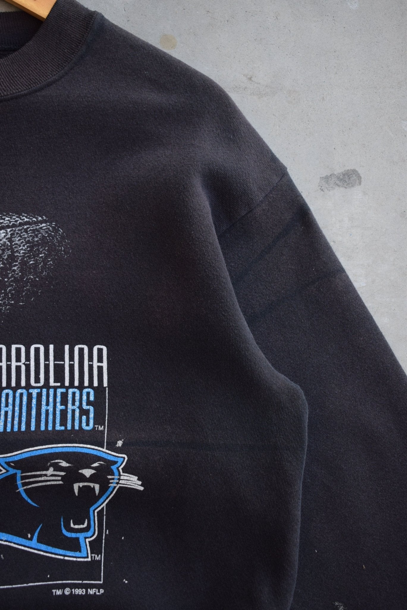 NFL Carolina Panthers Crewneck — 1993 (M) - Retrospective Store