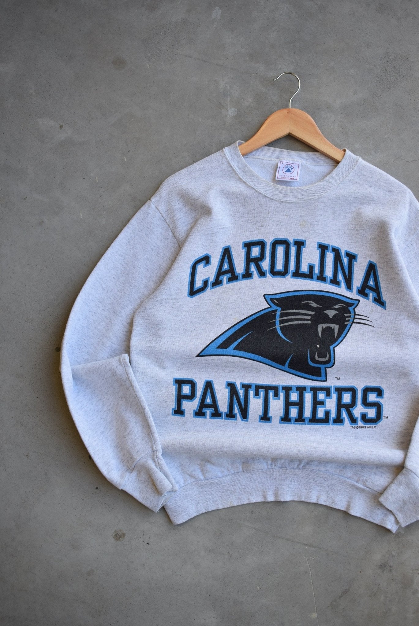 NFL Carolina Panthers Crewneck — 1993 (M) - Retrospective Store