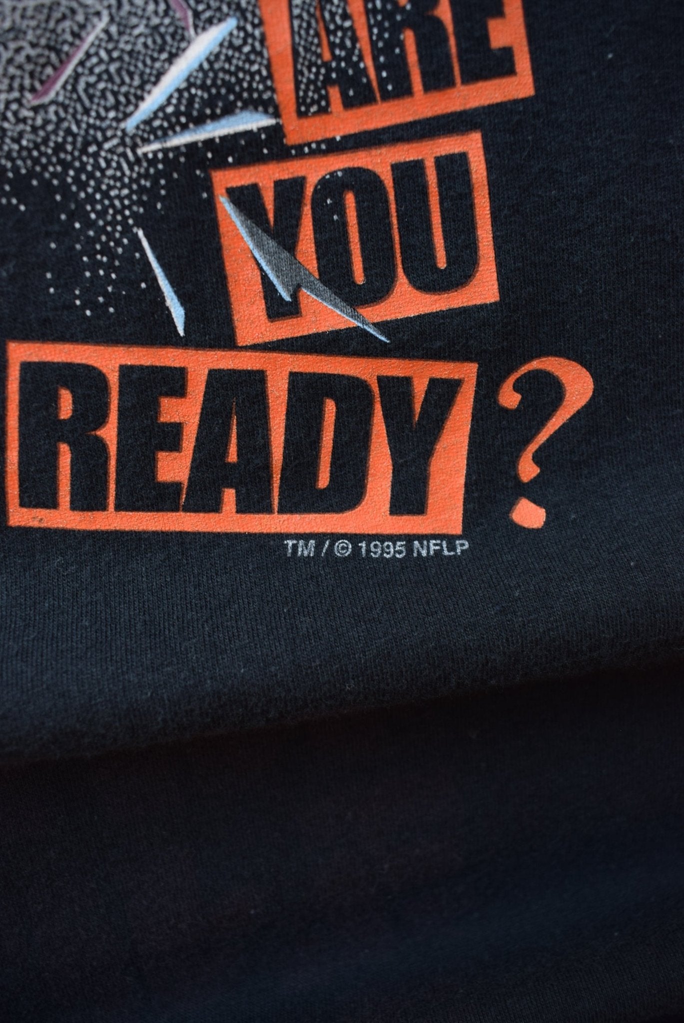 NFL Cleveland Browns Black Graphic Tee — 1995 (XL) - Retrospective Store