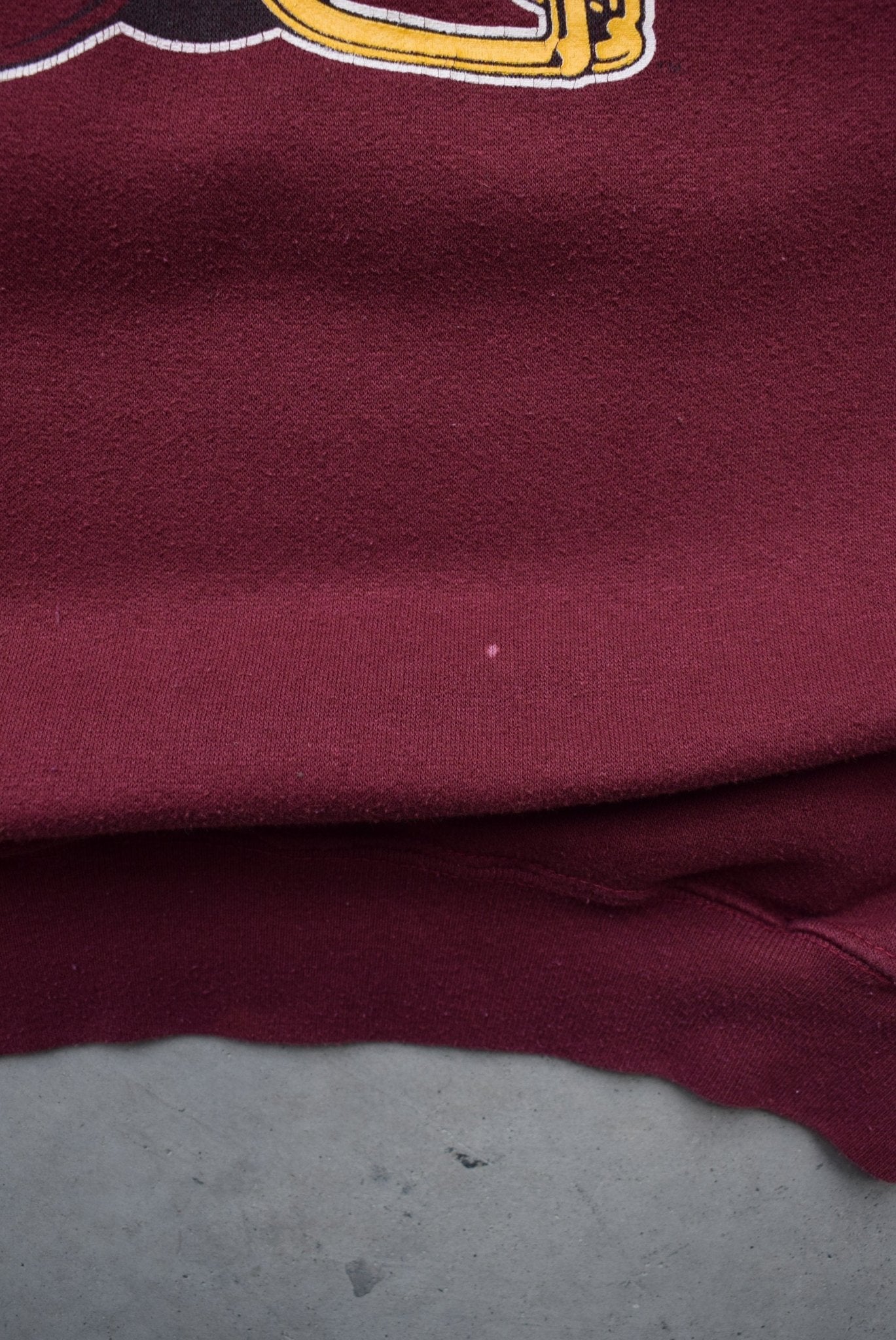 NFL Washington Football Burgandy Graphic Crewneck — 1990s (S) - Retrospective Store
