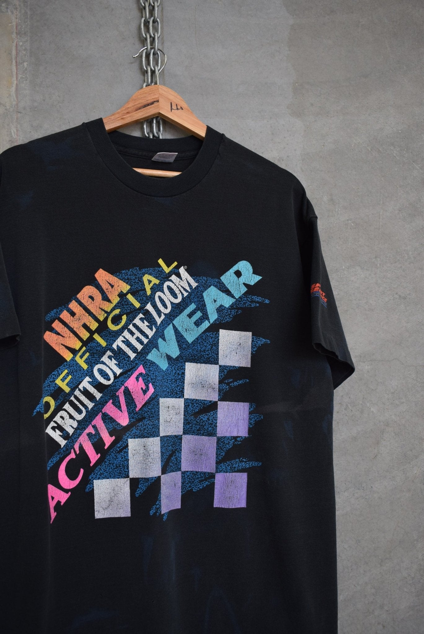 NHRA x Fruit of the Loom Drag Racing Tee — 1990s (L) - Retrospective Store