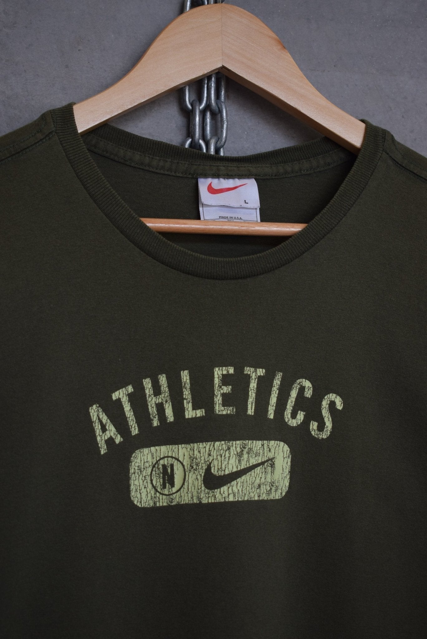 Nike Athletics Tee — 1990s (Women's L) - Retrospective Store
