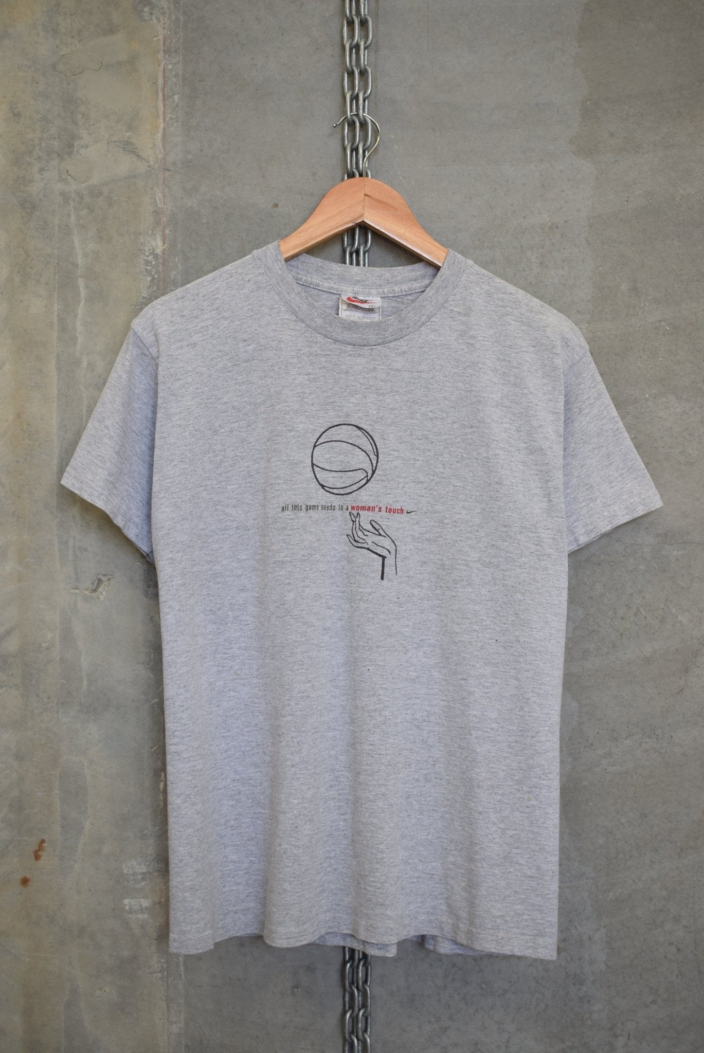 Nike Basketball 'Women's Touch' Tee — 1990s (S) - Retrospective Store