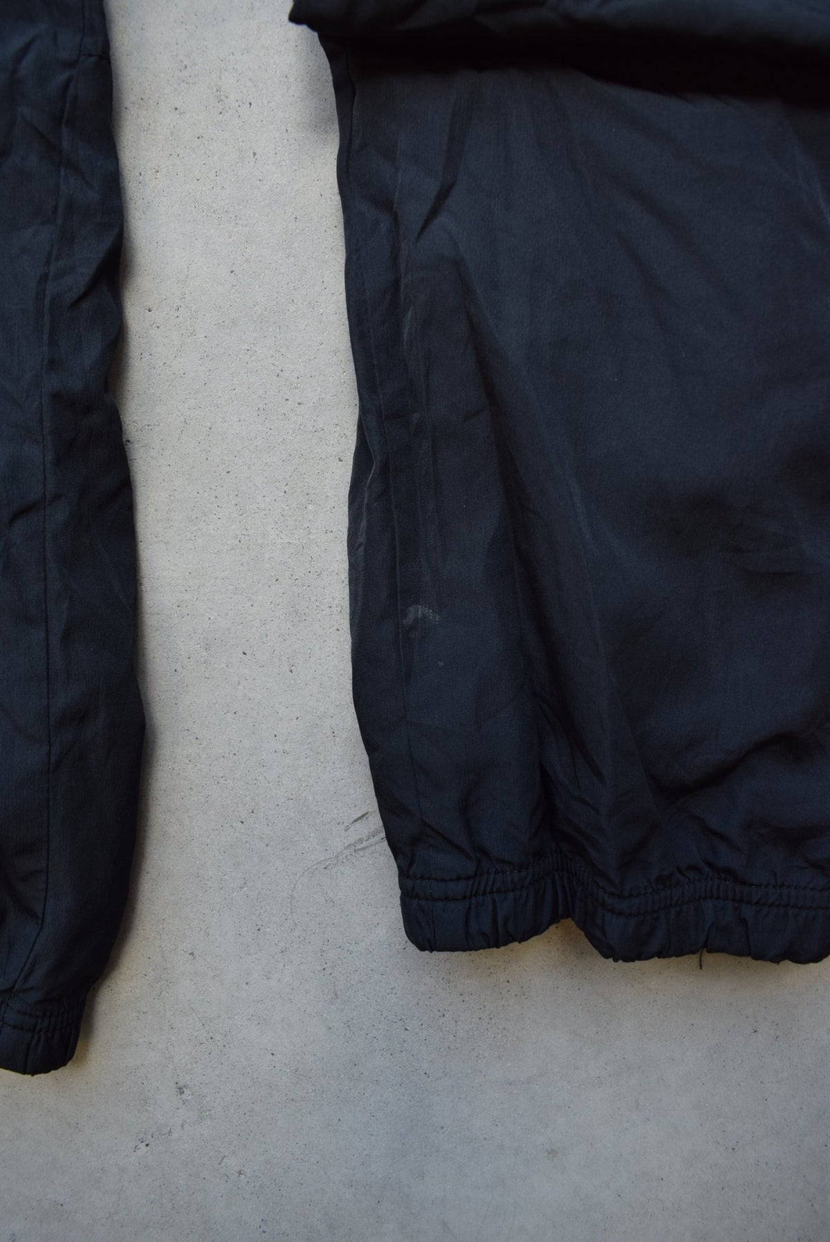 Nike Black Embroidered Swoosh Track Pants — 2000s (L) - Retrospective Store