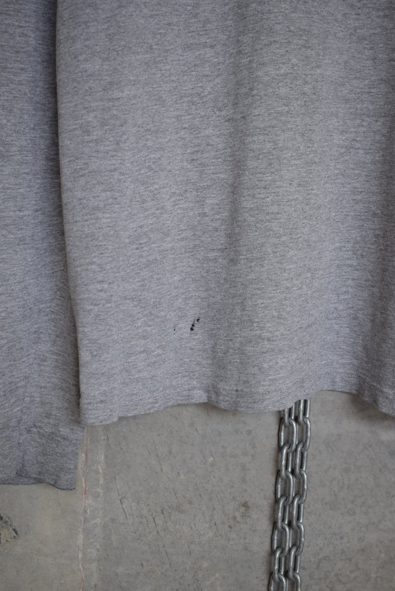 Nike Centre Swoosh Embroidered Long Sleeve Tee — 1990s (L/XL) - Retrospective Store