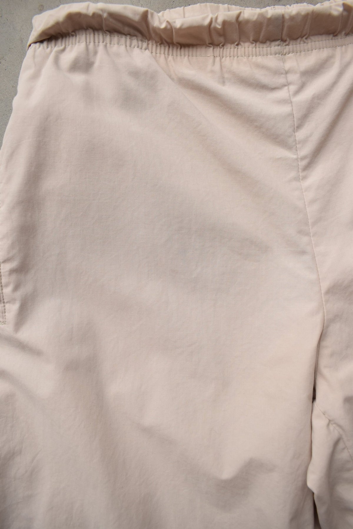Nike Cream Embroidered Swoosh Track Pants — 2000s (L) - Retrospective Store