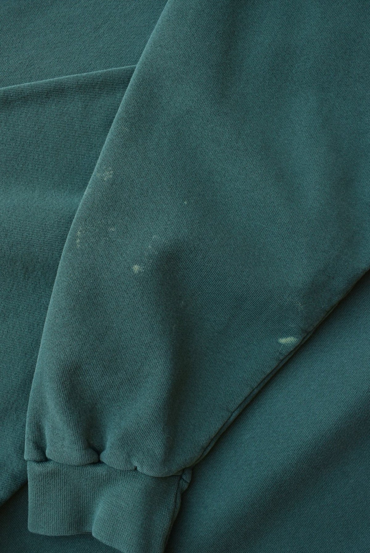 Nike Forrest-Green Embroidered Swoosh Crewneck — 1990s (L) - Retrospective Store