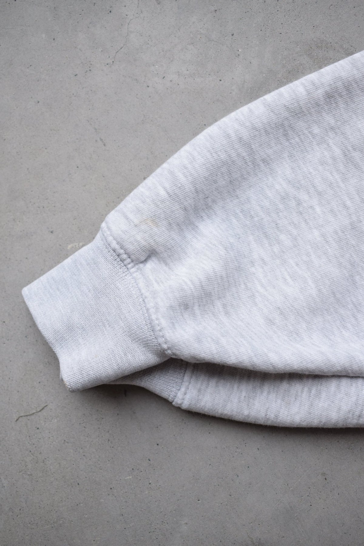 Nike Grey Embroidered Spellout Hoodie — 1990s (M) - Retrospective Store