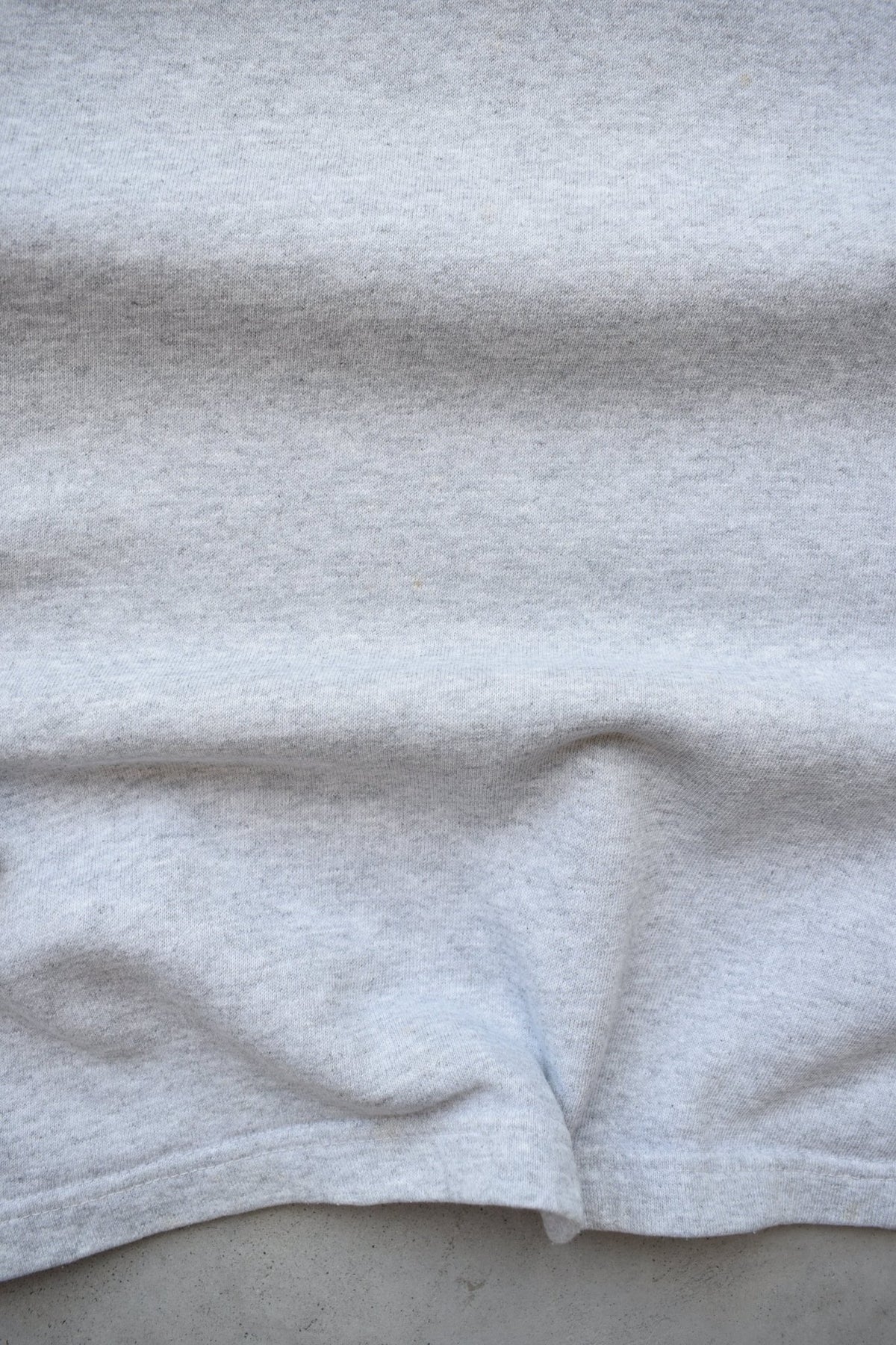 Nike Grey Embroidered Swoosh Quarter Zip — 1990s (S/M) - Retrospective Store