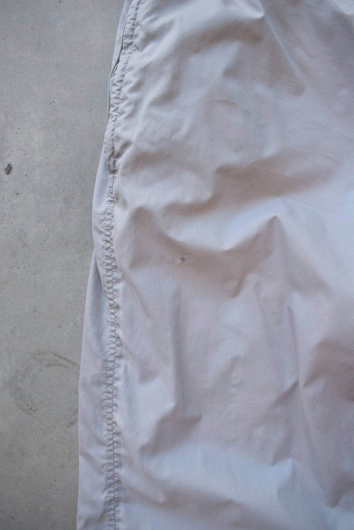 Nike Grey Embroidered Swoosh Track Pants — 2000s (XL/XXL) - Retrospective Store
