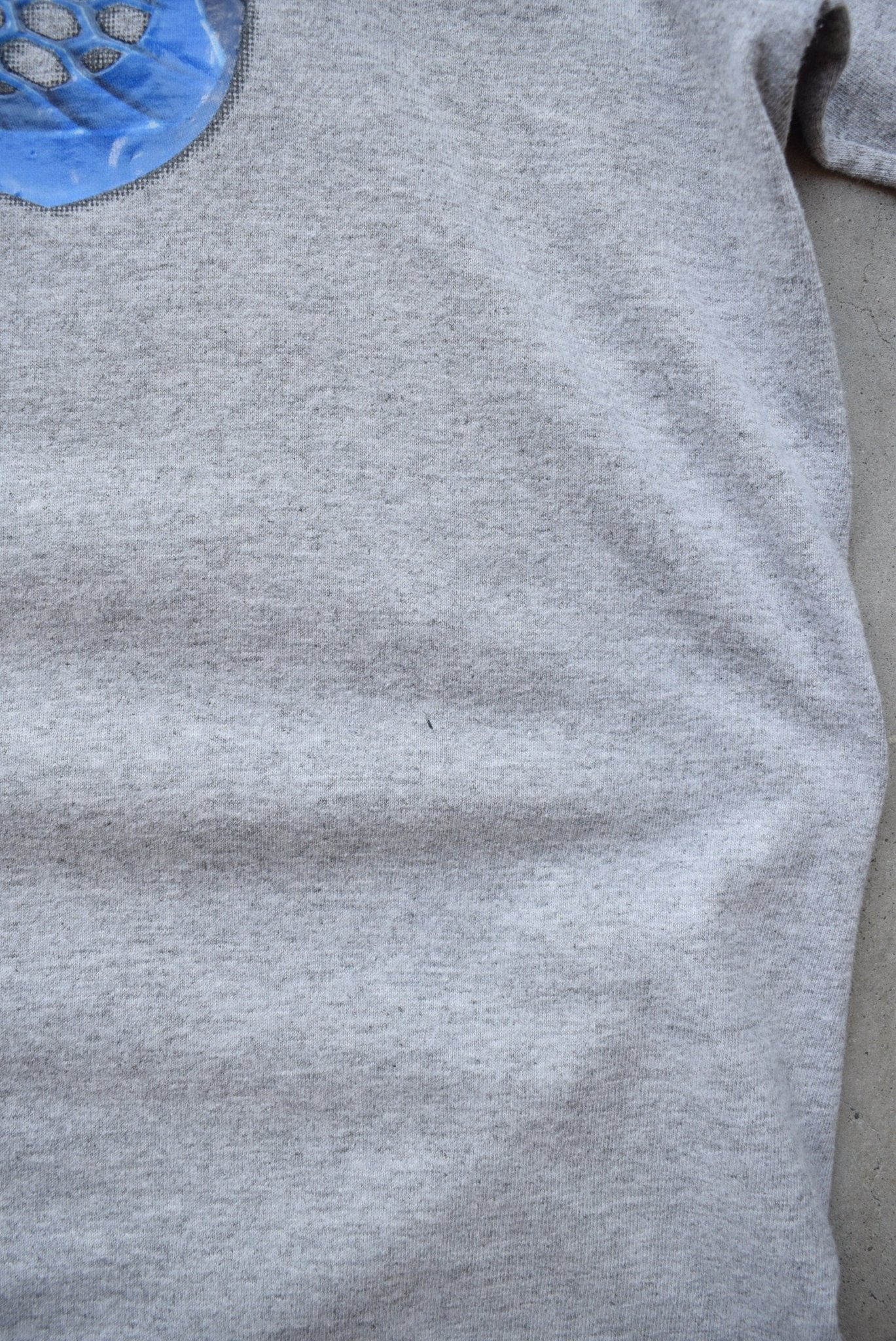 Nike Grey Long Sleeve Spellout Tee — 2000s (S) - Retrospective Store