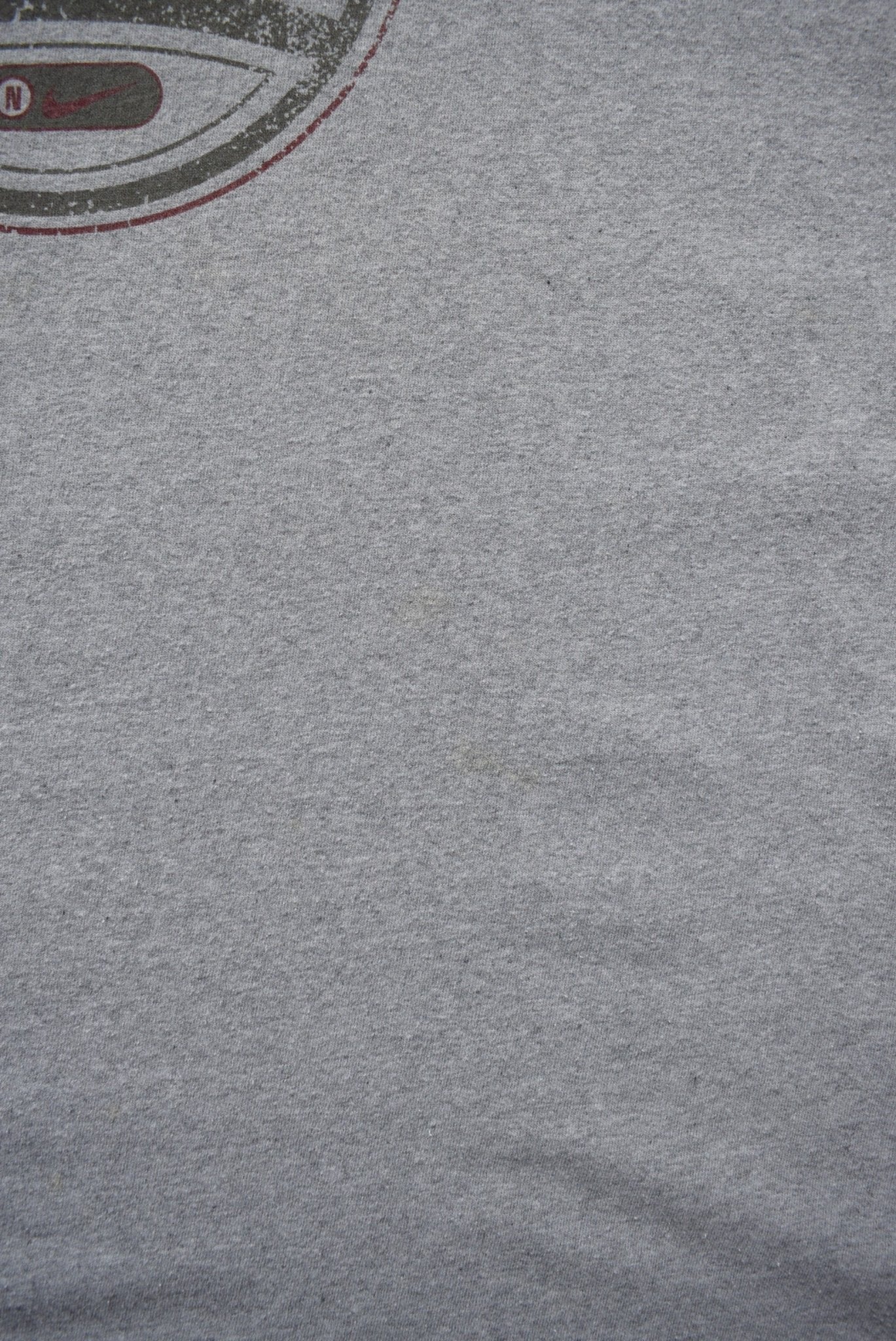 Nike Grey Spellout Tee — 1990s (XL) - Retrospective Store