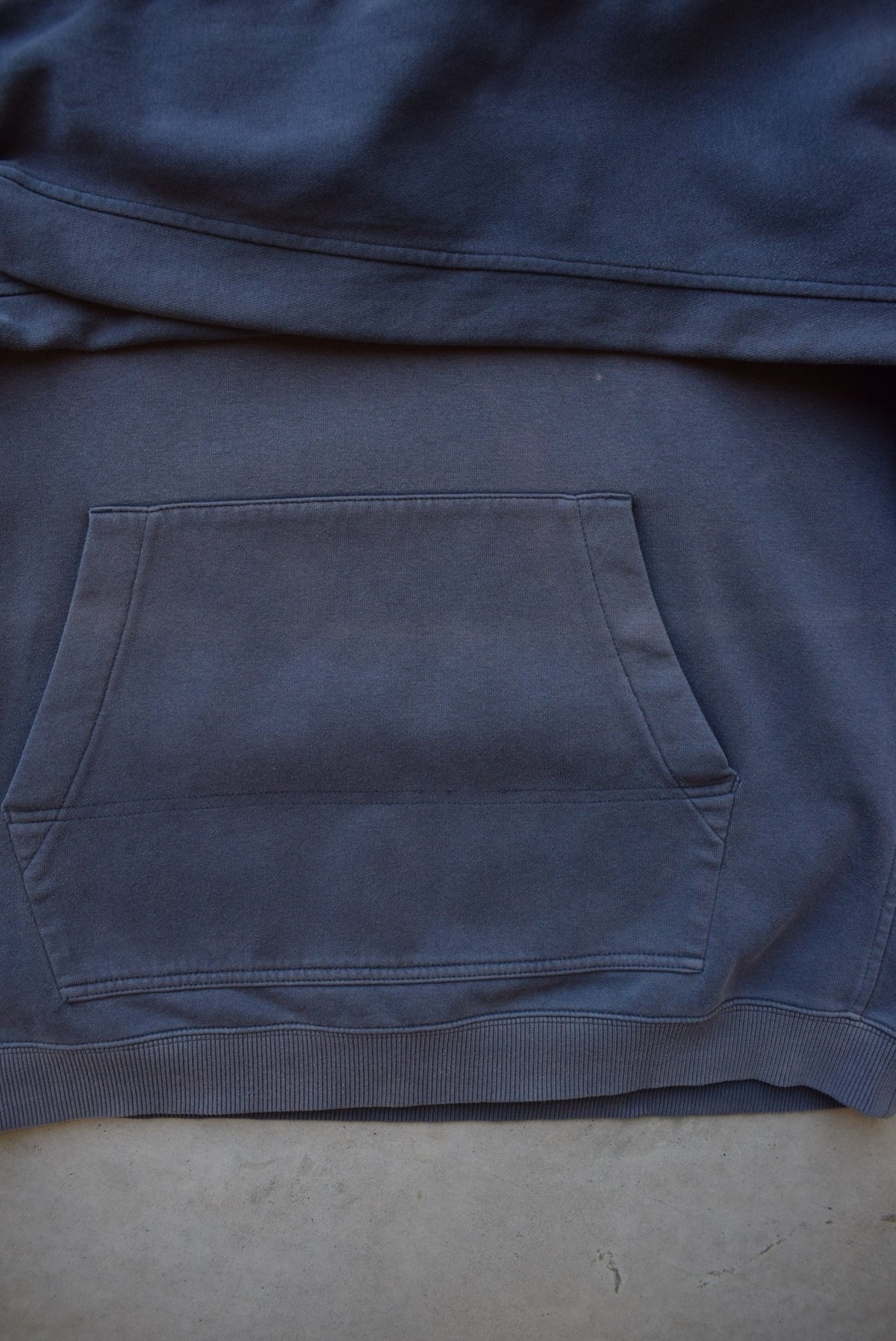 Nike Navy Embroidered Spellout Hoodie — 2000s (XXL) - Retrospective Store