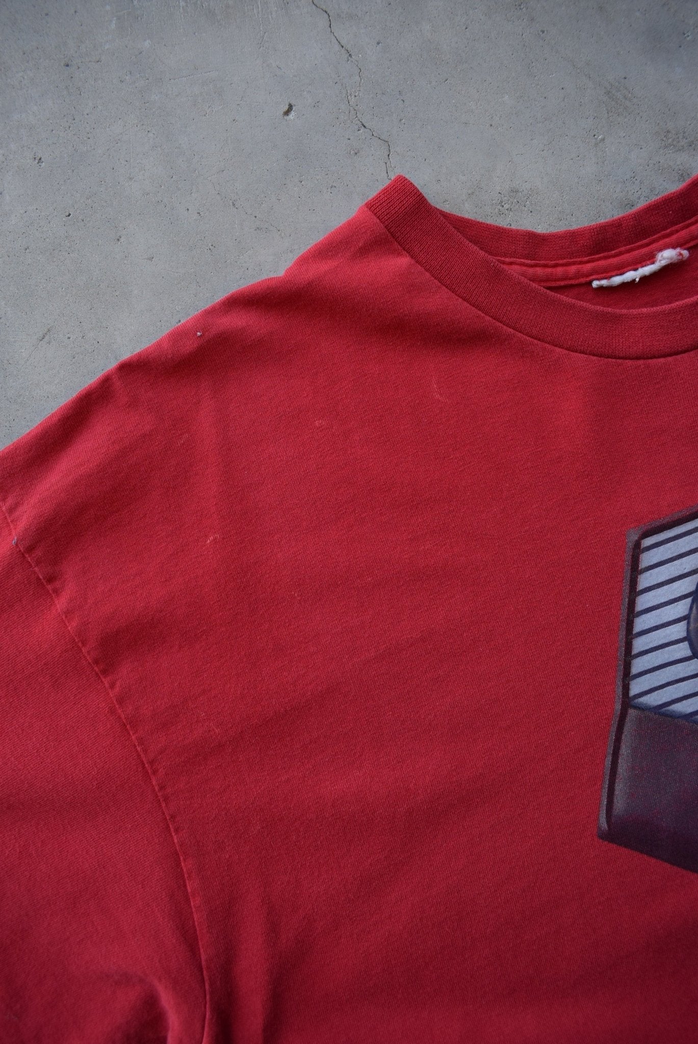 Nike Red Swoosh Tee — 2000s (XL) - Retrospective Store