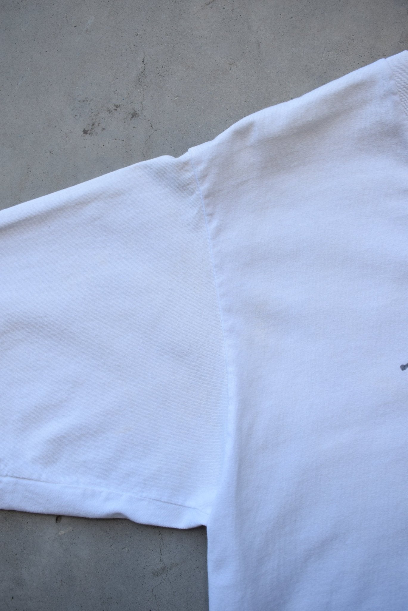 Nike White Graphic Tee — 1990s (S/M) - Retrospective Store