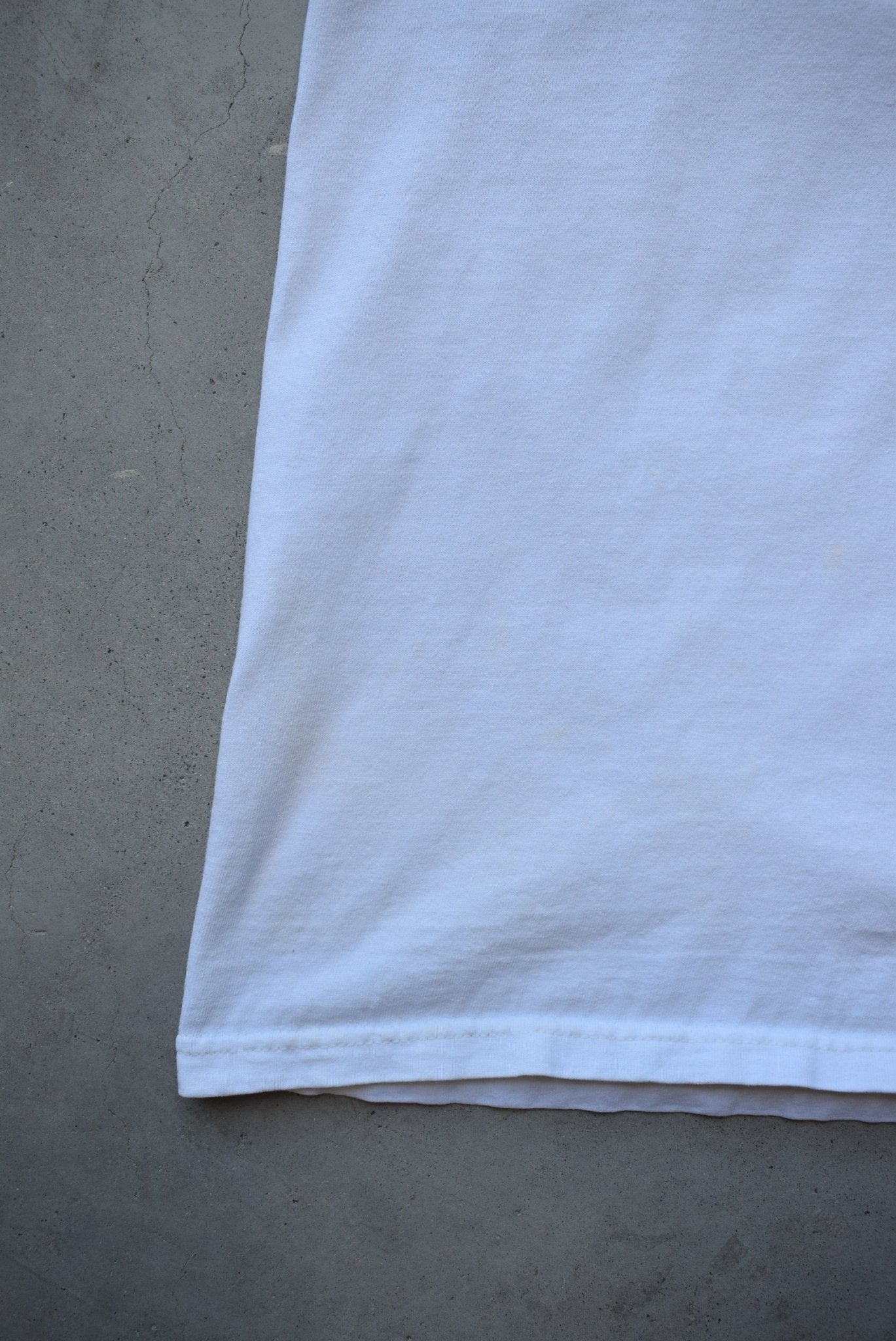 Nike White Graphic Tee — 1990s (S/M) - Retrospective Store