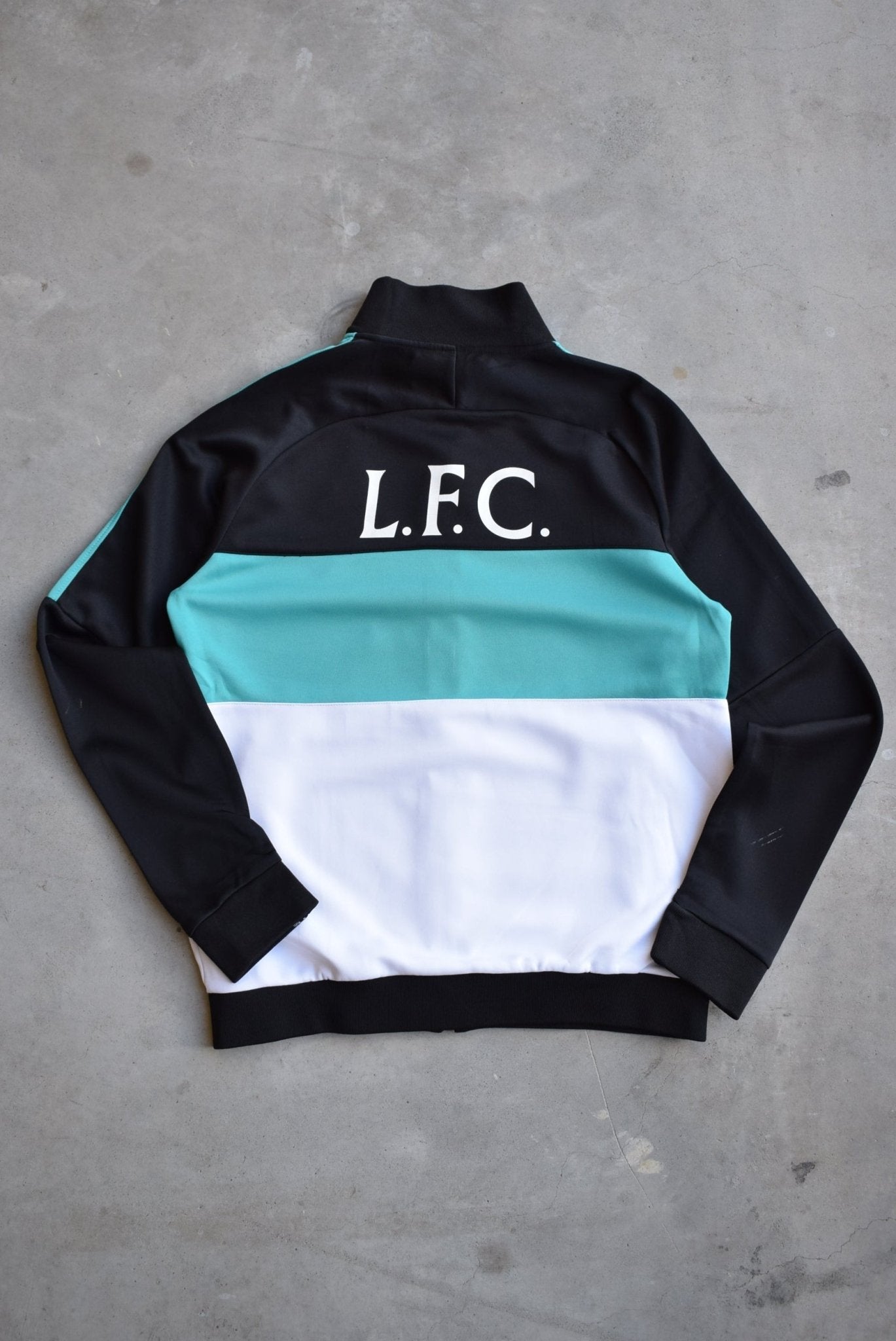 Nike x Liverpool FC Black Embroidered Jacket — 2000s (M) - Retrospective Store