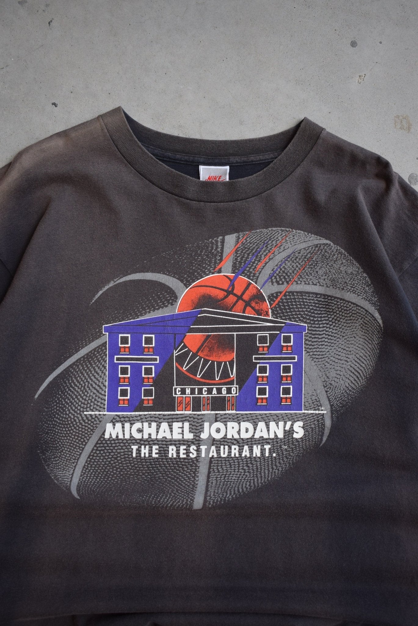 Nike x Michael Jordan's Restaurant Tee — 1990s (XL) - Retrospective Store