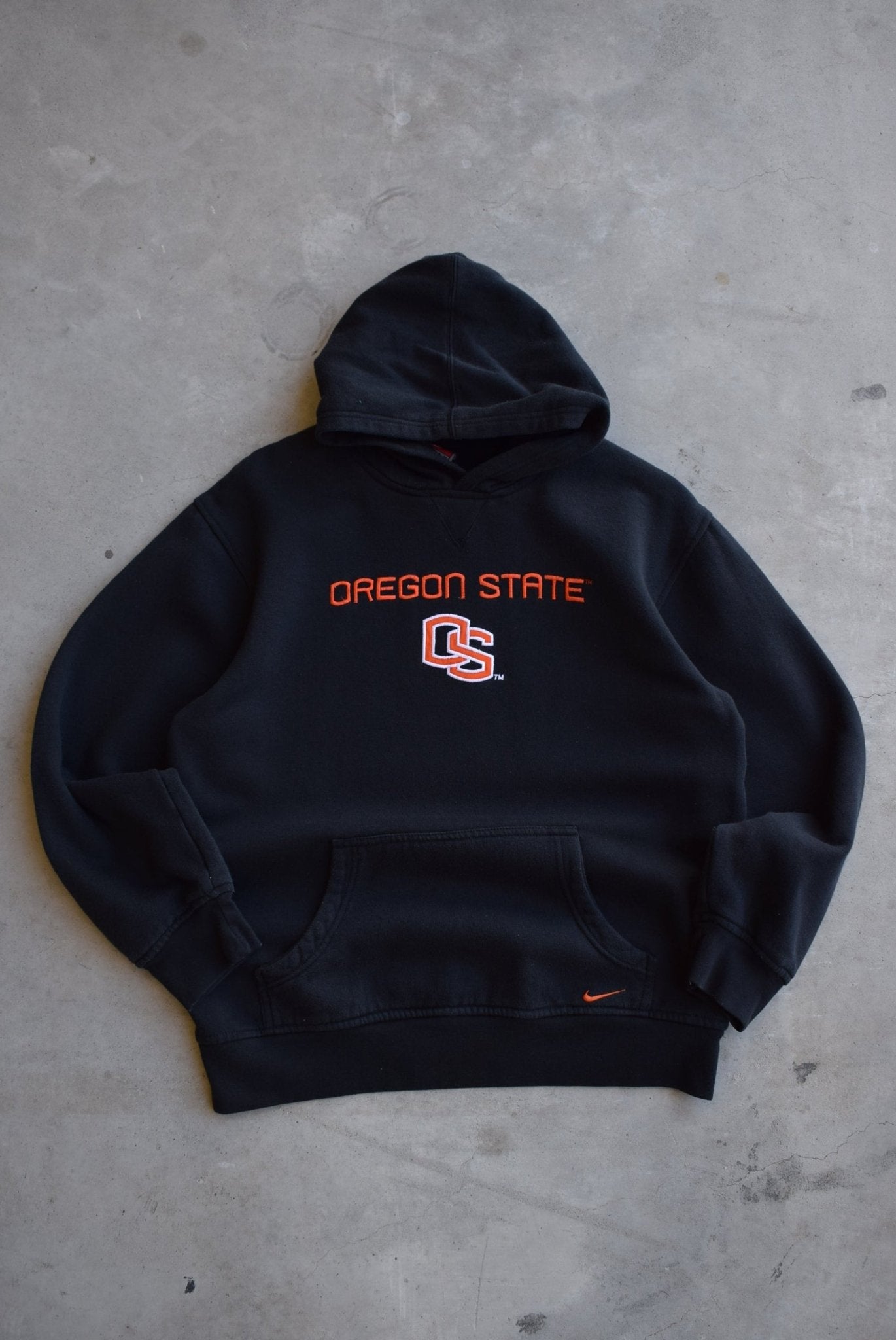 Nike x Oregon State University Embroidered Hoodie — 2000s (S) - Retrospective Store