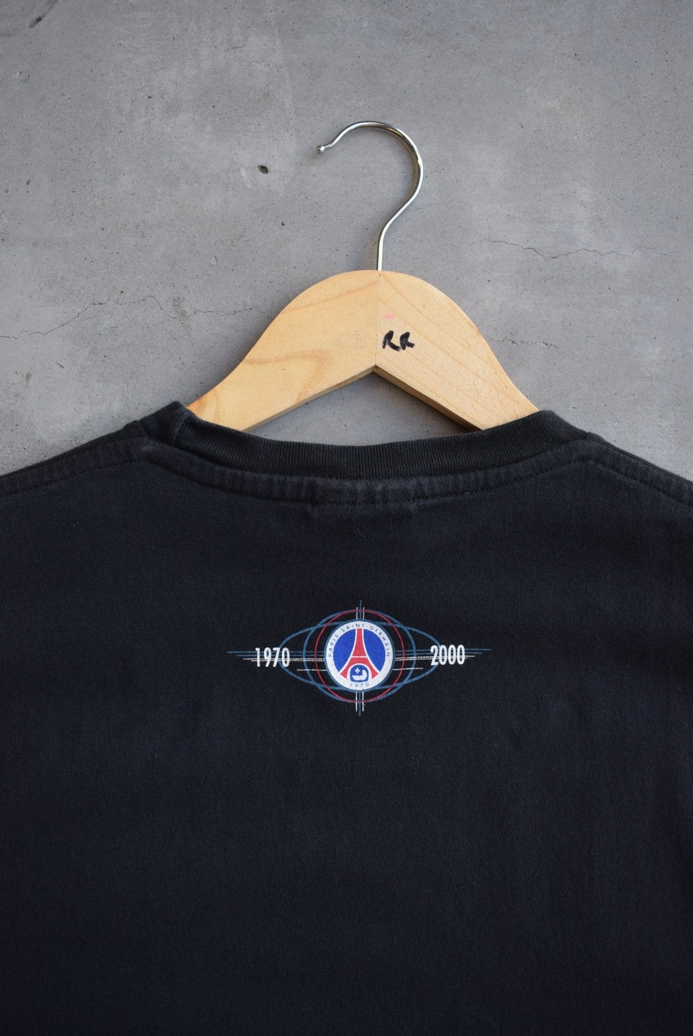 Nike x Paris Saint-Germain Black Graphic Tee — 2000s (S) - Retrospective Store