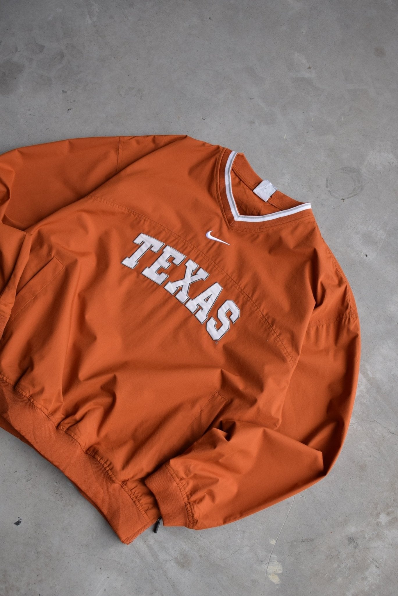 Nike x University of Texas Embroidered Pullover Jacket — 2000s (L) - Retrospective Store