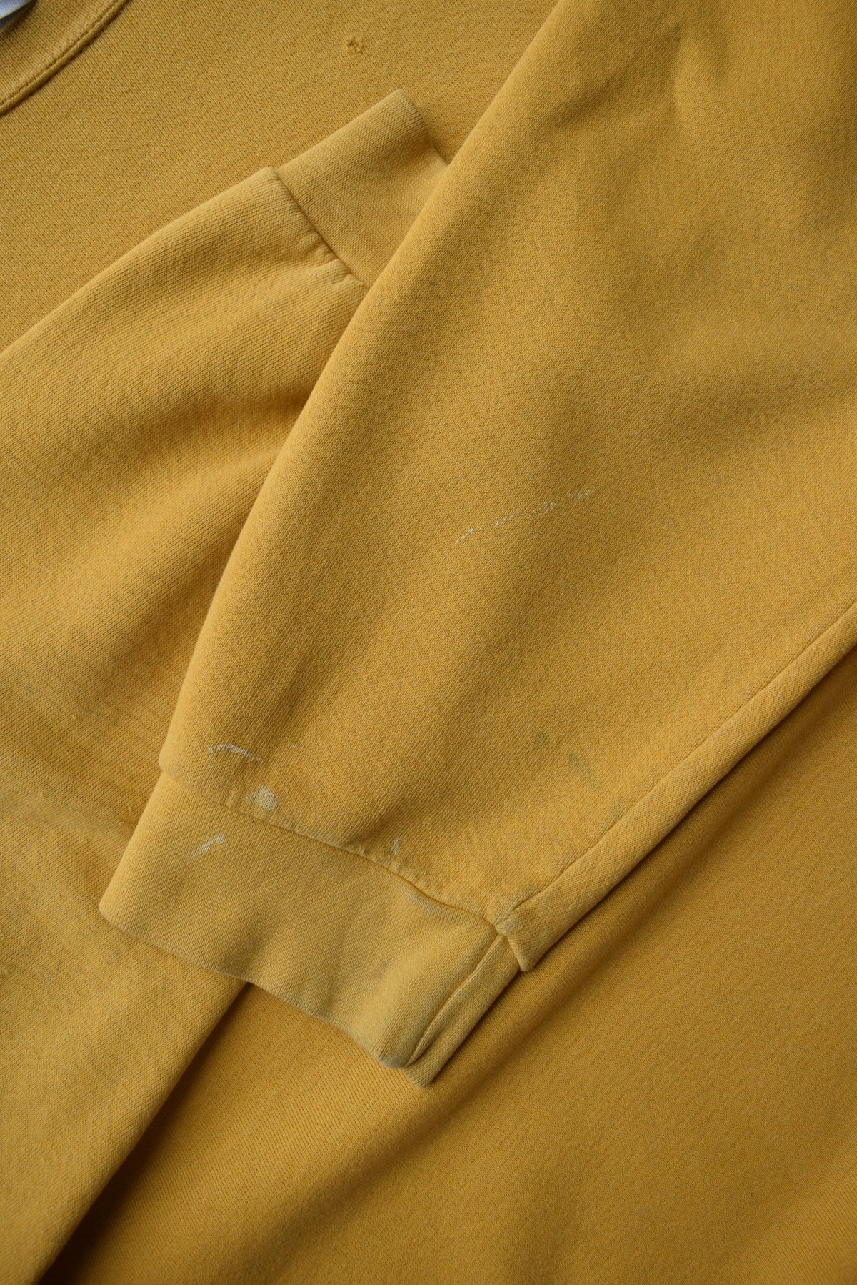 Nike Yellow Embroidered Swoosh Crewneck — 2000s (XXL) - Retrospective Store