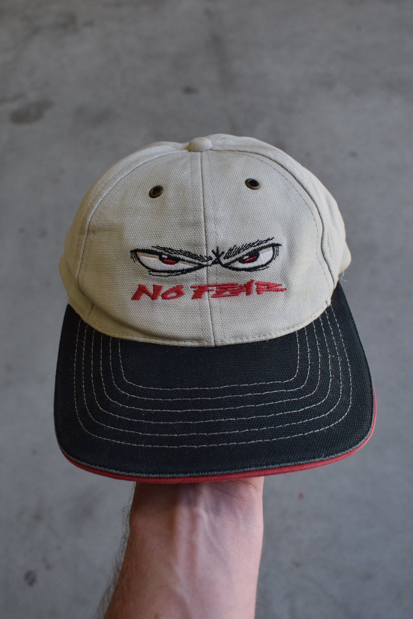No Fear Embroidered Hat — 1990s - Retrospective Store