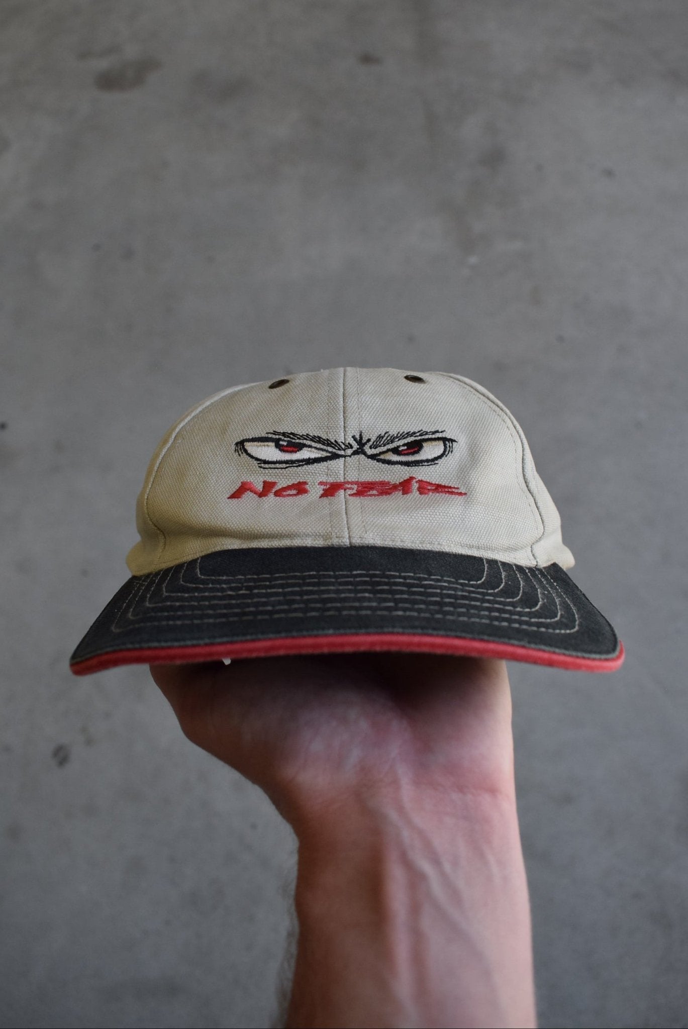 No Fear Embroidered Hat — 1990s - Retrospective Store