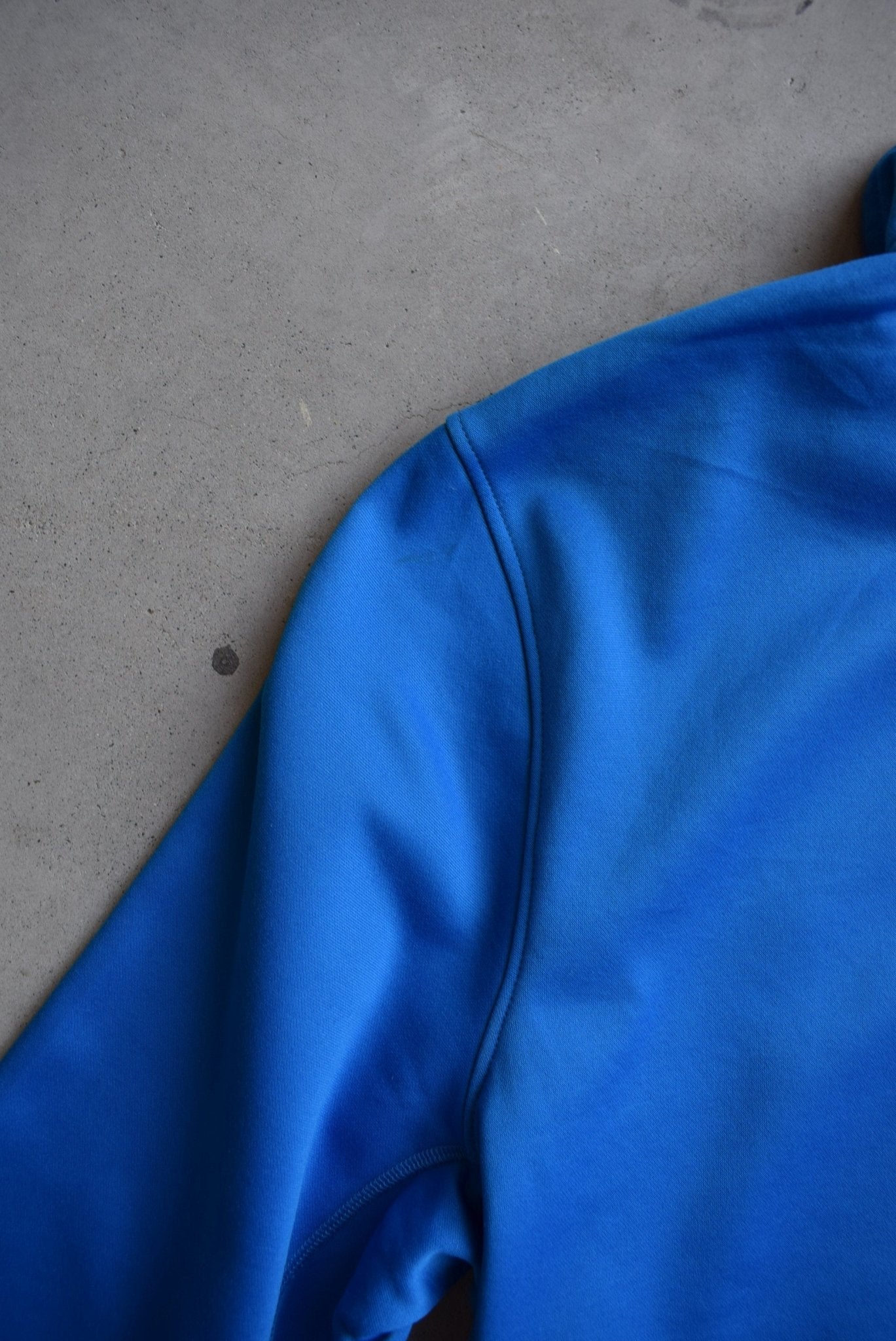 Oakley Blue Embroidered Logo Quarter Zip — 2000s (M) - Retrospective Store