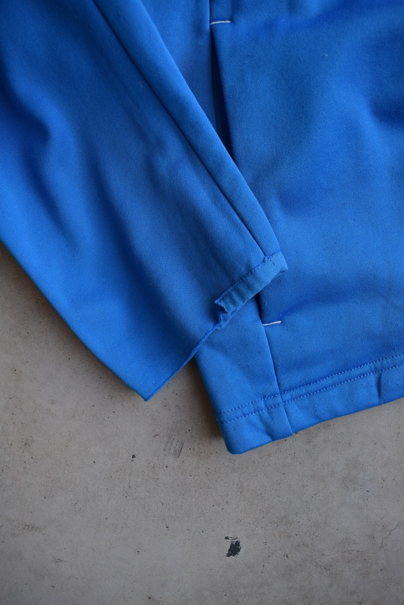 Oakley Blue Embroidered Logo Quarter Zip — 2000s (M) - Retrospective Store