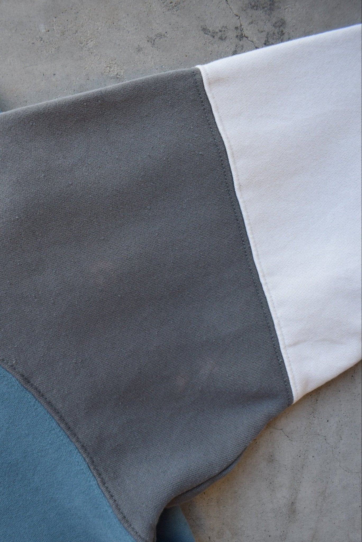 Oakley Blue & Grey Embroidered Spellout Hoodie — 2000s (M) - Retrospective Store