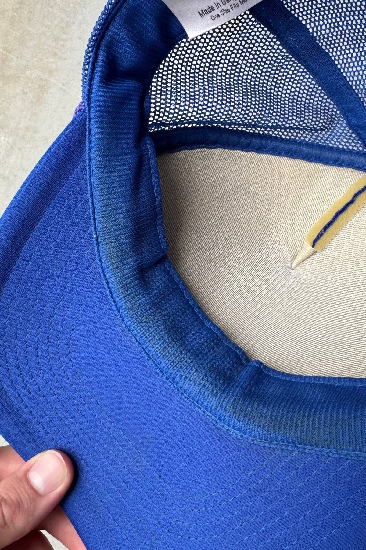 Osage Bluff Marina Blue Hat — 1990s - Retrospective Store