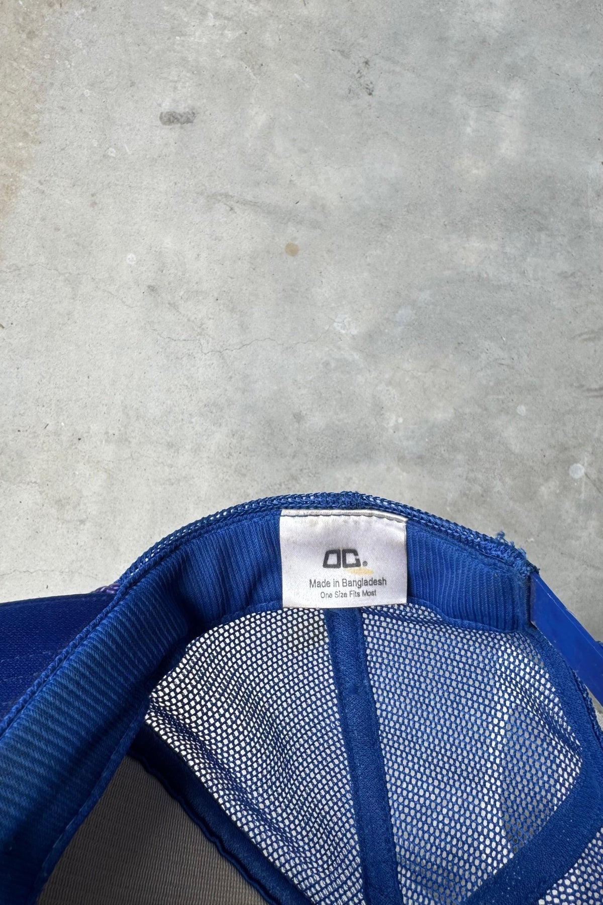 Osage Bluff Marina Blue Hat — 1990s - Retrospective Store