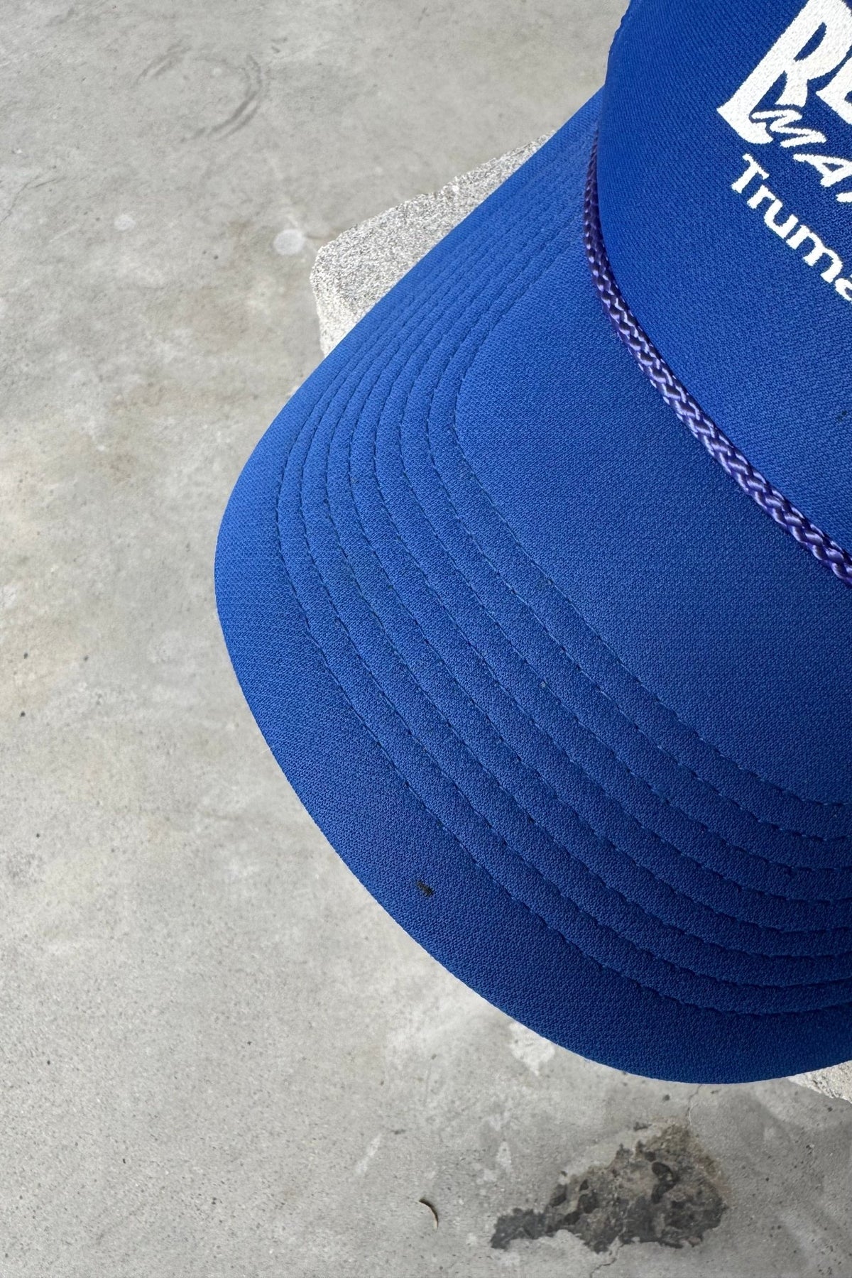 Osage Bluff Marina Blue Hat — 1990s - Retrospective Store