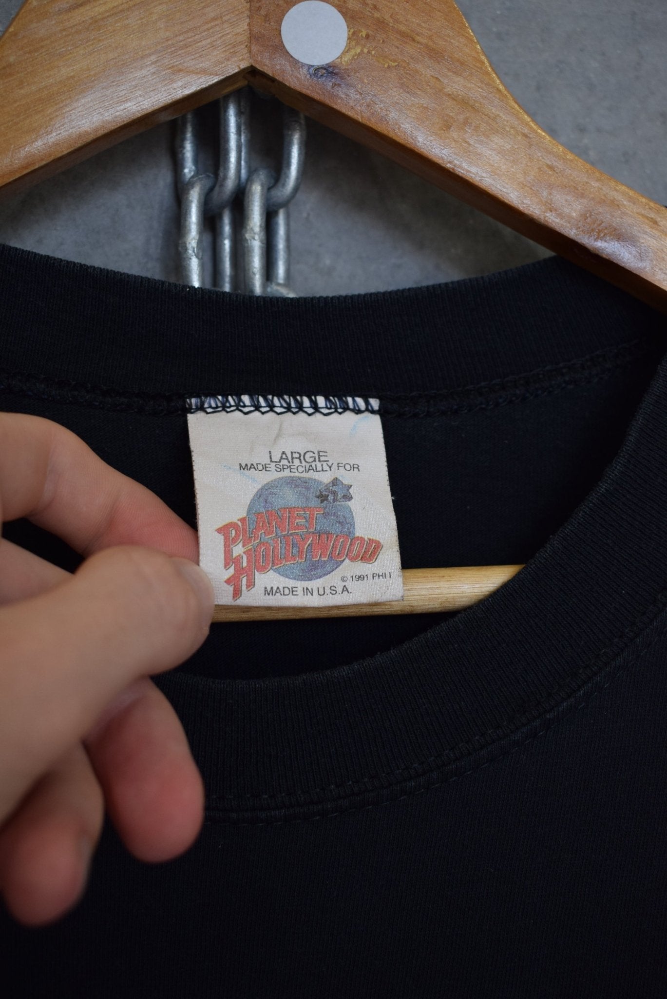 Planet Hollywood Pheonix Tee — 1991 (L) - Retrospective Store